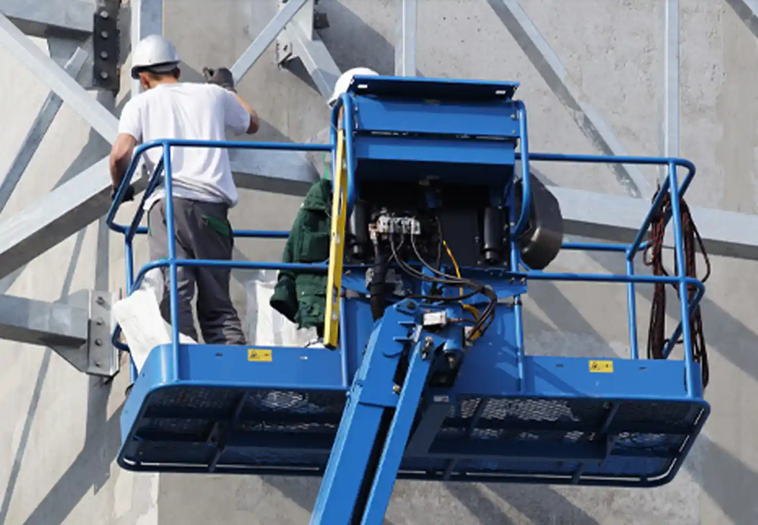 Customized steel fabrication at Miracle Engineering Infra