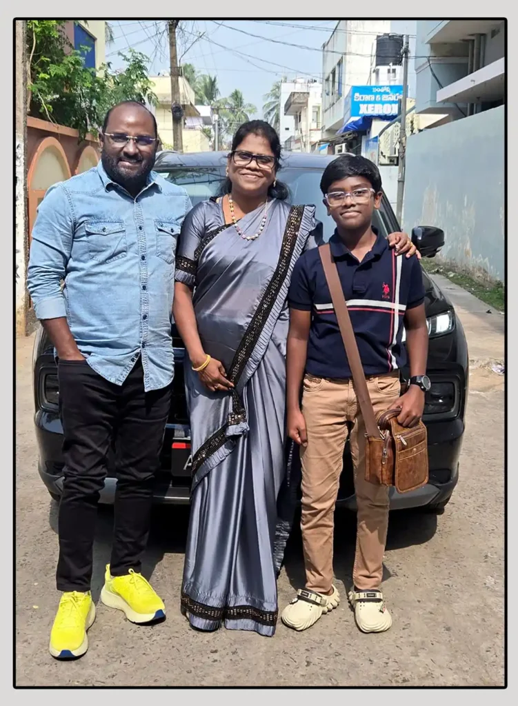 David Raju Family | miracle engineering infra